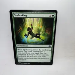 Spelunking 213 Uncommon The Lost Caverns of Ixalan Magic: The Gathering LP - Image 1