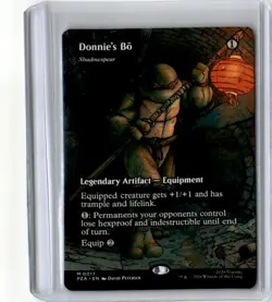 Teenage Mutant Ninja Turtles Source Material #17 Donnie's Bo Mythic - Image 1