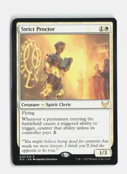 Strict Proctor 33 Strixhaven: School of Mages MTG NM - Image 1