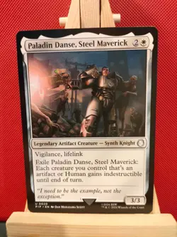 Paladin Danse, Steel Maverick - Fallout (Universes Beyond) - Uncommon - NM - MTG - Image 1