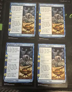 Medomai's Prophecy X4 Theros Beyond Death MTG Magic the Gathering - Image 1