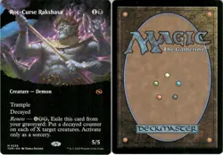 Rot-Curse Rakshasa (Borderless) Tarkir: Dragonstorm Regular NM - Image 1