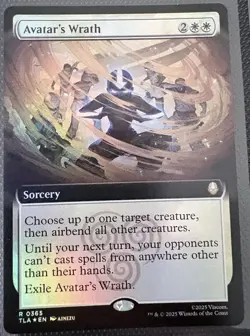 Avatar's Wrath (Extended Art) Avatar: The Last Airbender Foil - Image 1