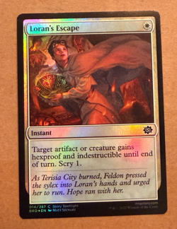 Loran's Escape #14 (Foil) (NM) Brothers' War BRO Magic MTG Unplayed - Image 1