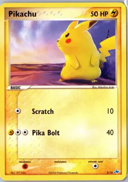 Pokemon: EX Trainer Kit 1: Latias & Latios Pikachu #6/10 Base - NM Common .VO5 - Image 1