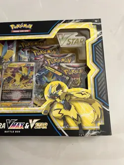 Pokemon TCG Zeraora VMAX & VSTAR Battle Box Sealed 2022 Sword & Shield Promo - Image 5