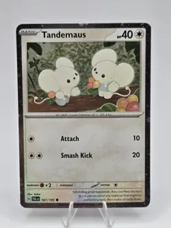 Pokemon TCG Tandemaus Pokemon Promos 167/193 Holo Promo Cosmos Holo Rare Promo - Image 1