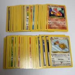 Lot Of 100 Pokemon TCG Base Set 2 WOTC Cards Mixed Vintage Nintendo 1999-2000 - Image 1