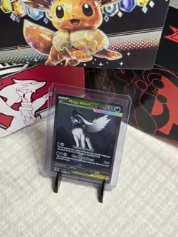 Mega Absol EX 180/132 Mega Evolutions Full Art Secret Rare Pokemon - Image 1