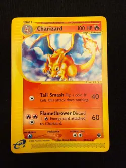 Charizard Expedition 39/165 + 40/165 Pokemon e-Reader English WOTC - Image 3