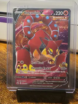 Pokemon TCG Volcanion V Chilling Reign 162/198 Holo Full Art - Image 1