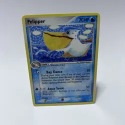 Pelipper 21/107 Pokemon Card TCG - EX Deoxys - Rare 70 HP Aqua Sonic - Image 1