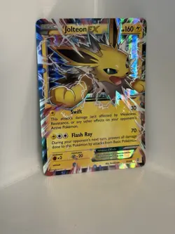 Jolteon EX 28/83 Generations Ultra Rare Holo English Pokemon TCG 2016 - Image 1