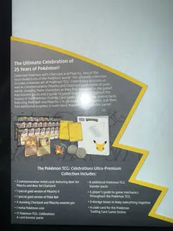 Pokemon TCG - Sealed 25th Anniversary Celebrations Ultra Premium Collection Box - Image 5