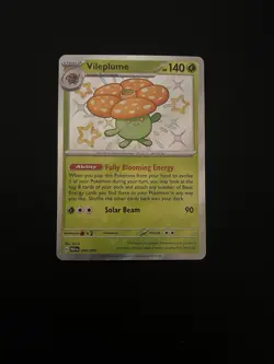 Vileplume 094/091 SV: Paldean Fates Holo Pokemon TCG Shiny Rare - NM Mint - Image 1