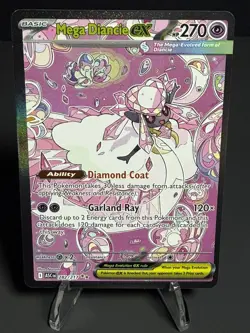 2026 Pokemon Ascended Heroes Mega Diancie EX SIR 282/217 English NM Pack Fresh - Image 2