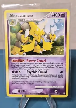 Alakazam lv.47 2/123 Holo Mysterious Treasures Pokemon TCG - LP+ - Image 1