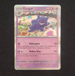 Pokemon Gengar Scarlet & Violet 151 Rare Holo 094/165 130 HP 2023 English - Image 1