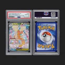 2026 Pokemon Mega Dragonite ex #290/217 SIR Ascended Heroes PSA 10 + Guard - Image 5