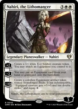 Nahiri, the Lithomancer CMM NM MTG - Image 1