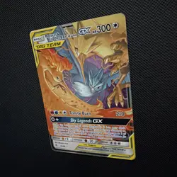 2019 Sun & Moon - Hidden Fates Moltres & Zapdos & Articuno-GX Basic/Rare Holo GX - Image 4