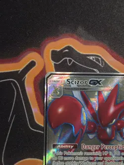 Pokemon Scizor GX 210 HP Full Art Ultra Rare 158/168 Sm-Celestial Storm Holo - Image 4