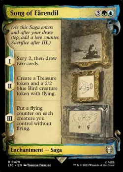 Song of Earendil - Showcase LTC NM MTG - Image 1