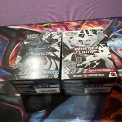 Pokemon TCG Black Bolt & White Flare Booster Bundles New Sealed - Image 4