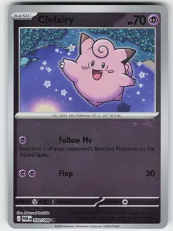 Clefairy 030/088 Common Perfect Order Pokemon Reverse Holo Near Mint - Image 1