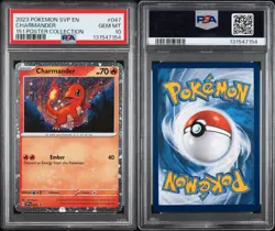 2023 CHARMANDER 151 POSTER COLLECTION 047 psa 10 POKEMON SVP EN-SV BLACK STAR PR - Image 3
