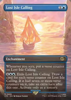 2x Lost Isle Calling - Extended Art LTR NM MTG - Image 1