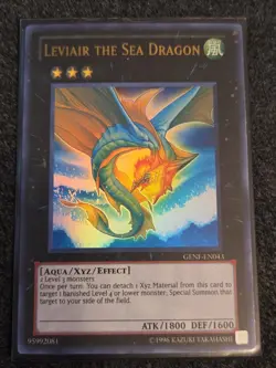 Leviair the Sea Dragon Ultra Rare Generation Force GENF-EN043 VLP Unlimited Ed - Image 1