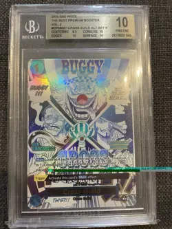 One Piece Cross Guild (Alternative Art) The Best Vol. 2 Buggy English (BGS10) - Image 1