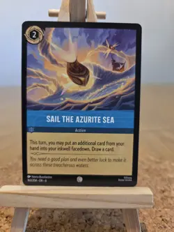 Sail The Azurite Sea 163/204 Azurite Sea Non-Foil Disney Lorcana - Image 1