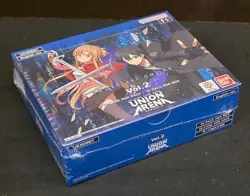 Union Arena SWORD ART ONLINE VOL 2 SEALED Booster Box English UEX06BT - G27 - Image 1