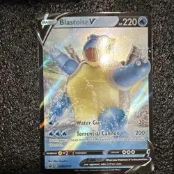 Pokemon Holo Card Lot Blastoise V, Houndoom, Mew, Charizard English SWSH101 TG10 - Image 1