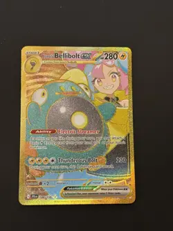 Iono's Bellibolt EX 188/159 Full Art Hyper Rare Sv09 Journey Together Holo Card - Image 1