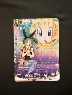 Bandai Foil Bulma, Opening Chapter BT10-014 Dragon Ball Super Card Game - Image 1