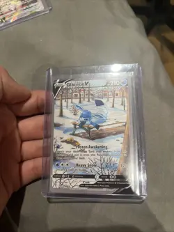 Pokemon TCG Evolving Skies Glaceon v Alternate Full Art Holo Card 175/203SWSH07 - Image 1