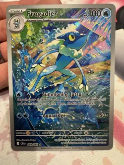 Frogadier 089/086 Chaos Rising IR Pokemon TCG English NM - Very Clean Card - Image 1