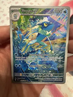 Frogadier 089/086 Chaos Rising IR Pokemon TCG English NM - Very Clean Card - Image 2