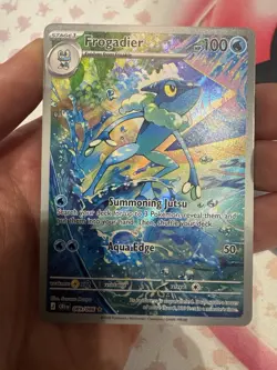 Frogadier 089/086 Chaos Rising IR Pokemon TCG English NM - Very Clean Card - Image 3