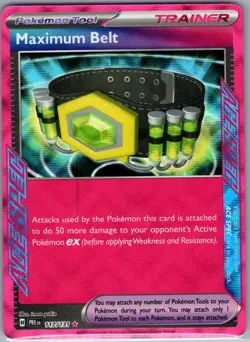 Maximum Belt 117/131 SV: Prismatic Evolutions - Pokemon Card - NM - Image 1
