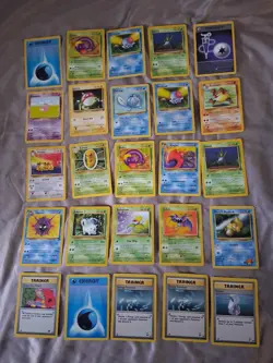 Pokemon TCG Card Lot Of 86 (Vintage)- Non-Holo MP-NM. - Image 4