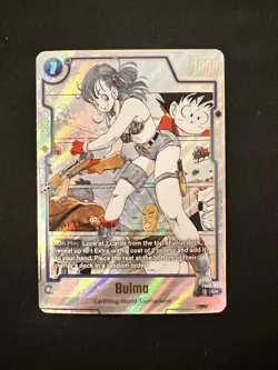 Bandai Foil Battle Card Bulma FB-06-035 Dragon Ball Super Card Game - Image 1