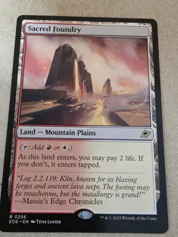 Sacred Foundry - Edge of Eternities Regular - Mtg - Image 1