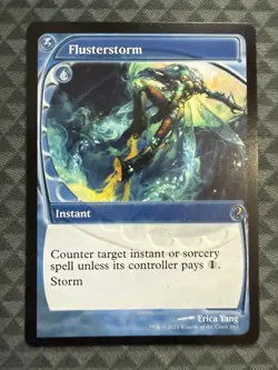 MTG Flusterstorm #163 Future Sight Rare Mystery Booster 2 (MB2) - Image 2