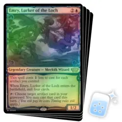 FOIL EMRY, LURKER OF THE LOCH X4 March Of The Machine: Multiverse Legends MTG - Image 1