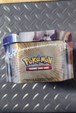 POKEMON 2016 XY Triple Power Mewtwo EX - Factory Sealed Collector Tin 820650801020 - Image 3