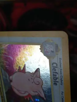Clefable - 5/130 - Holo Rare - Base Set 2 Pokemon TCG LP - Image 4